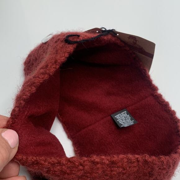 Andes Gifts Handmade in Peru Knit Fleece Lined Floral Head Band New with Tag - Picture 3 of 9